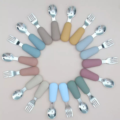 Toddler Cutlery - Spoon & Fork Set