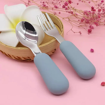 Toddler Cutlery - Spoon & Fork Set