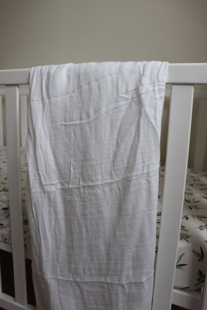 Muslin Swaddle - White