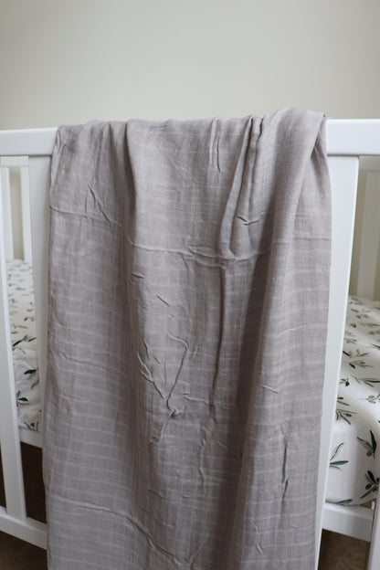 Muslin Swaddle - Grey