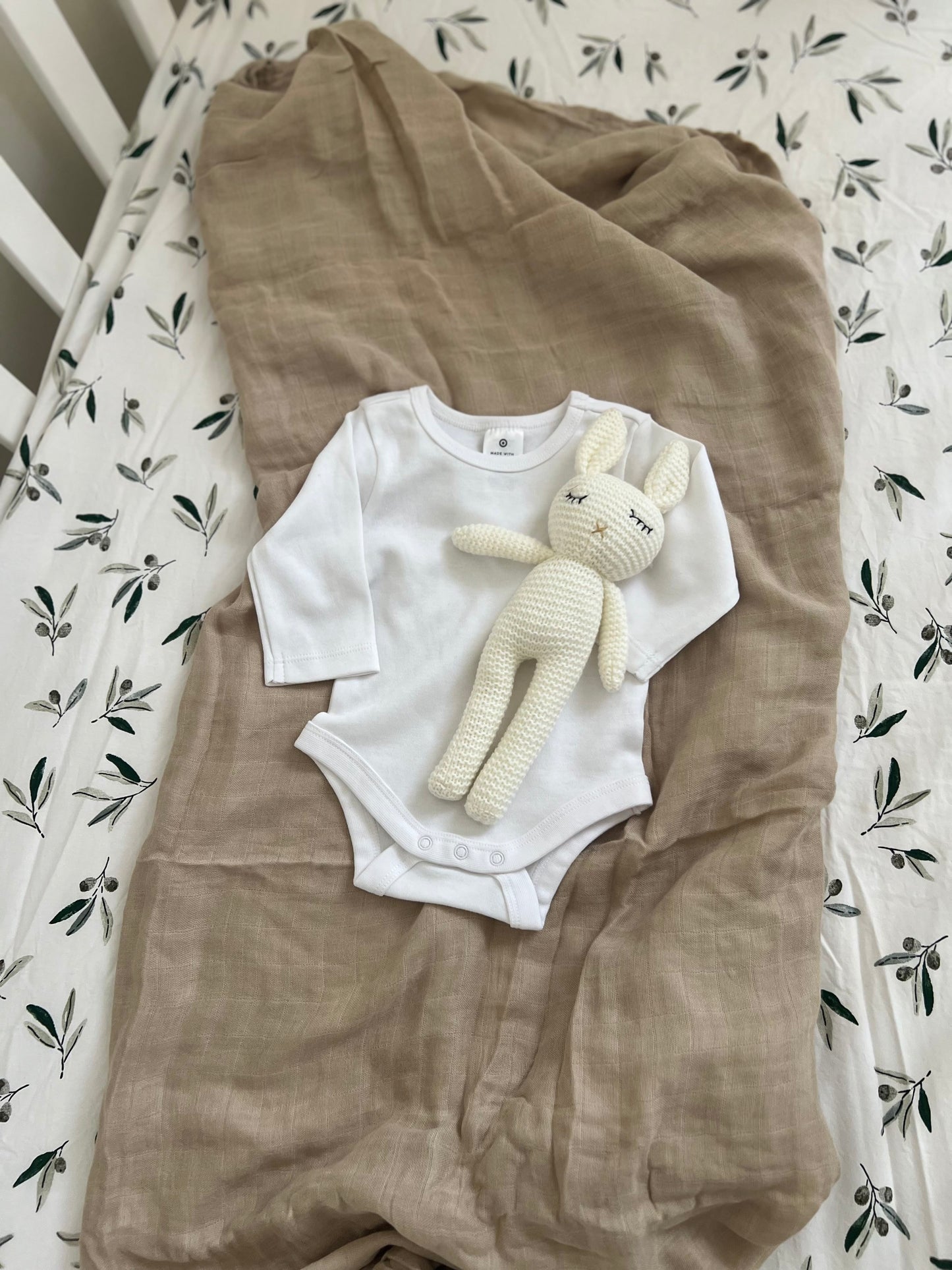 Muslin Swaddle - Beige